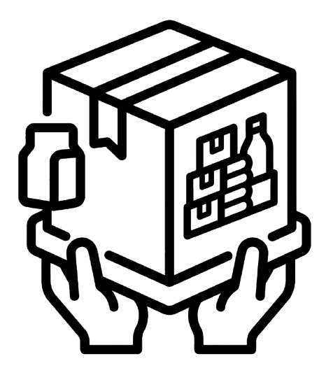 A box of groceries icon.